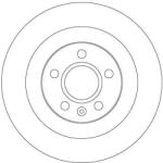 TRW Brzdový kotúč TRW DF6970 (DF6970)