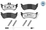 MEYLE Sada brzdových platničiek kotúčovej brzdy MEYLE 025 231 9017/PD (025 231 9017/PD)
