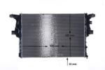 MAHLE Chladič motora MAHLE CR 2087 000S (CR 2087 000S)