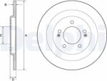 DELPHI Tarcza Ham. Hyundai I40 11- Tyl (bg4688c)