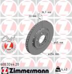 ZIMMERMANN Brzdový kotúč ZIMMERMANN 600.3244. 20 (600.3244.20)