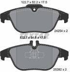 TEXTAR Sada brzdových platničiek kotúčovej brzdy TEXTAR 2425401 (2425401)