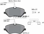 TEXTAR Sada brzdových platničiek kotúčovej brzdy TEXTAR 2413301 (2413301)