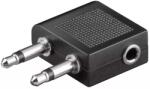 Goobay Adaptor Jack de casti 3.5 mm pentru avion Goobay (61004) - pretexpert