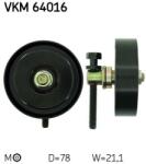 SKF Vratná/vodiaca kladka rebrovaného klinového remeňa SKF VKM 64016 (VKM 64016)
