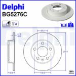 DELPHI Brzdový kotúč DELPHI BG5276C (BG5276C)