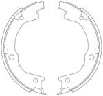 TRW Sada brzd. čeľustí parkov. brzdy TRW GS8829 (GS8829)