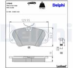 DELPHI Klocki Ham. Opel Omega B (lp848)