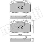 METELLI Sada brzdových platničiek kotúčovej brzdy METELLI 22-0563-5 (22-0563-5)