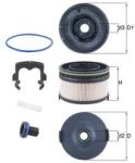 MAHLE Palivový filter MAHLE KX 568KIT (KX 568KIT)