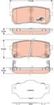 TRW Sada brzdových platničiek kotúčovej brzdy TRW GDB3449 (GDB3449)