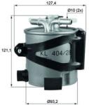 MAHLE Filtr Paliwa Renault (klh 44/25)