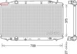 DENSO Chladič motora DENSO DRM40041 (DRM40041)