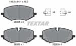 TEXTAR Sada brzdových platničiek kotúčovej brzdy TEXTAR 2635102 (2635102)