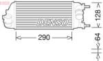 DENSO Chladič plniaceho vzduchu DENSO DIT09115 (DIT09115)