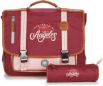 Ooban's Ghiozdane Fete FUNNY LOS ANGELES CARTABLE 38 CM Ooban's roz Unic