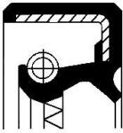 CORTECO Tesniaci krúżok hriadeľa pomocného pohonu CORTECO 12012713 (12012713)