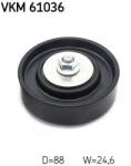 SKF Vratná/vodiaca kladka rebrovaného klinového remeňa SKF VKM 61036 (VKM 61036)