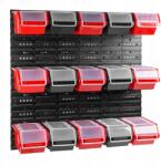 Botle Szerszámos műhelytábla 80 x 80 cm 15 küvetta (5904865725724)