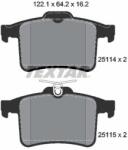 TEXTAR Sada brzdových platničiek kotúčovej brzdy TEXTAR 2511401 (2511401)