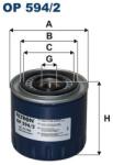 FILTRON Olejový filter FILTRON OP 594/2 (OP 594/2)