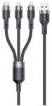 Awei CL-975 USB-C/Lightning/mico3in1 kábel fekete (CL-975)
