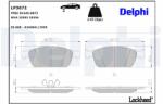 DELPHI Sada brzdových platničiek kotúčovej brzdy DELPHI LP3672 (LP3672)