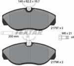 TEXTAR Sada brzdových platničiek kotúčovej brzdy TEXTAR 2179701 (2179701)