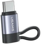 USAMS Adapter AU17 Lightning - USB-C30W alumínium SJ677LN01 (US-SJ677) (SJ677LN01)