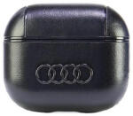 AUDI Leather Big Logo AirPods 3 készülékhez tok fekete AU-AP3-GT/D3-BK (AU-AP3-GT/D3-BK)