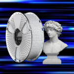 Sunlu - PLA-HS (High Speed) Marble - (Oreo) Szürke - 1, 75 mm - 1 kg