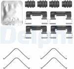 DELPHI Súprava príslušenstva, obloženie kotúčovej brzdy DELPHI LX0821 (LX0821)