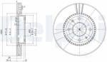 DELPHI Tarcza Ham. Hyundai Sonata 01- (bg4013)