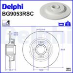 DELPHI Tarcza Ham. Z Loz. Peugeot Partner 08- (bg9053rsc)