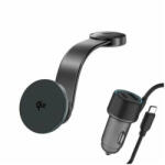 4smarts Car Charging 15W+ autós indukciós töltő szürke 540988 (540988)