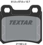 TEXTAR Sada brzdových platničiek kotúčovej brzdy TEXTAR 2114001 (2114001)