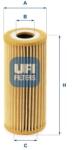 UFI Olejový filter UFI 25.067. 00 (25.067.00)