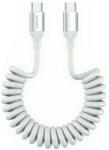 4smarts spirális USB-C to USB-C kábel 240W fehér (541601)