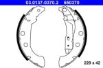 ATE Sada brzdových čeľustí ATE 03.0137-0370.2 (03.0137-0370.2)