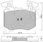 METELLI Sada brzdových platničiek kotúčovej brzdy METELLI 22-1310-0 (22-1310-0)