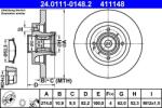ATE Brzdový kotúč ATE 24.0111-0148.2 (24.0111-0148.2)