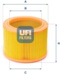 UFI Vzduchový filter UFI 27.271. 00 (27.271.00)