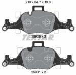 TEXTAR Sada brzdových platničiek kotúčovej brzdy TEXTAR 2590002 (2590002)