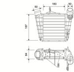 VALEO Chladič plniaceho vzduchu VALEO 822943 (822943)