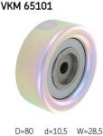 SKF Vratná/vodiaca kladka rebrovaného klinového remeňa SKF VKM 65101 (VKM 65101)