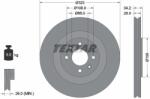 TEXTAR Brzdový kotúč TEXTAR 92267103 (92267103)