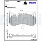 DELPHI Sada brzdových platničiek kotúčovej brzdy DELPHI LP3589 (LP3589)