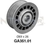 SNR Vratná/vodiaca kladka rebrovaného klinového remeňa SNR GA351.01 (GA351.01)
