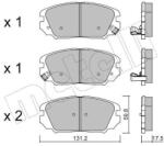 METELLI Sada brzdových platničiek kotúčovej brzdy METELLI 22-0885-0 (22-0885-0)