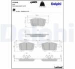 DELPHI Sada brzdových platničiek kotúčovej brzdy DELPHI LP3858 (LP3858)